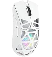 Aula SC620 Wireless Gaming Mouse, Tri-Mode 2.4GHz/USB-C/BT5.3 Computer Mouse with 12000 DPI, Prog...