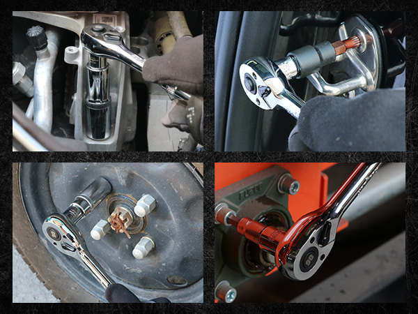 1/2&amp;#34; Drive 90T Quick-Release Ratchet Handle
