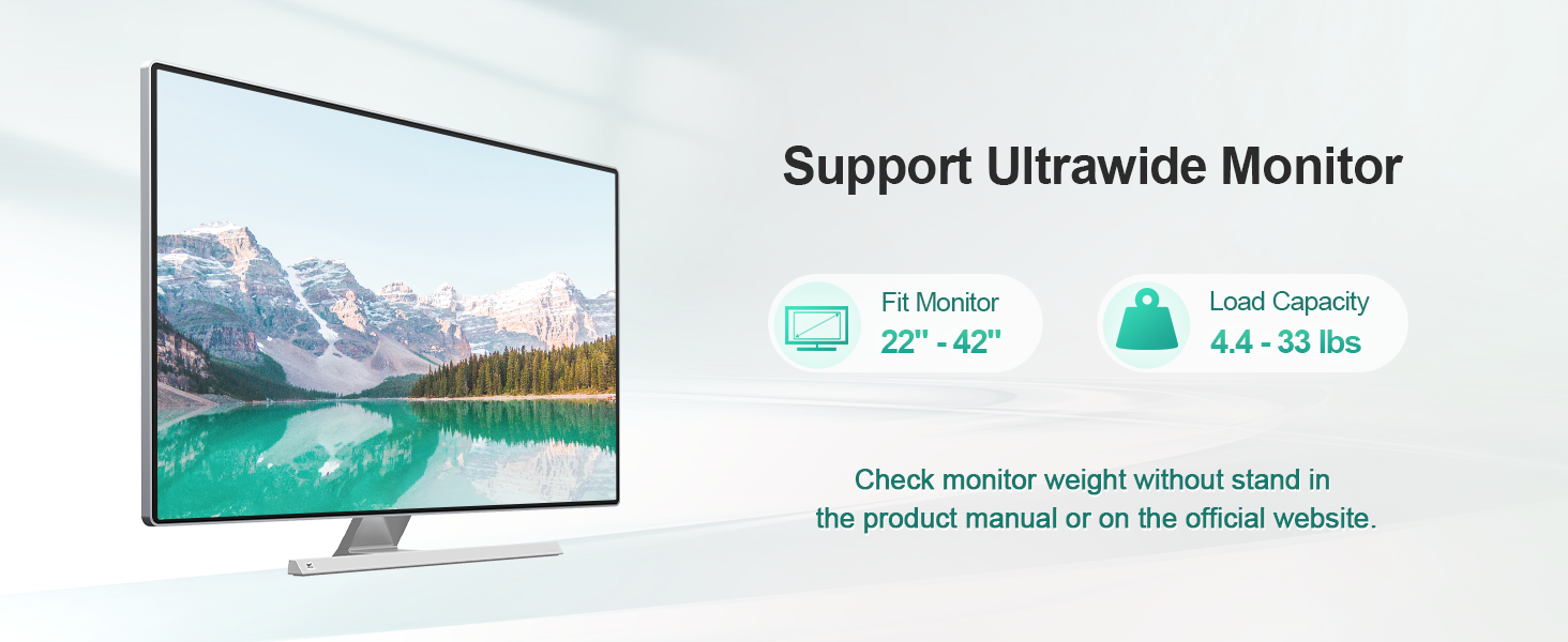 ultra wide monitor arm