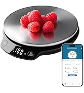 ATOGOU Smart Nutritional Scale, 0.005oz / 0.1g High Precision, Free APP with Nutrients Tracking, ...