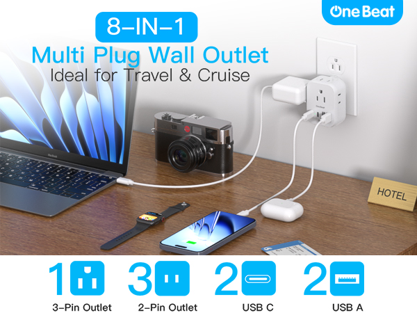 multi plug wall outlet