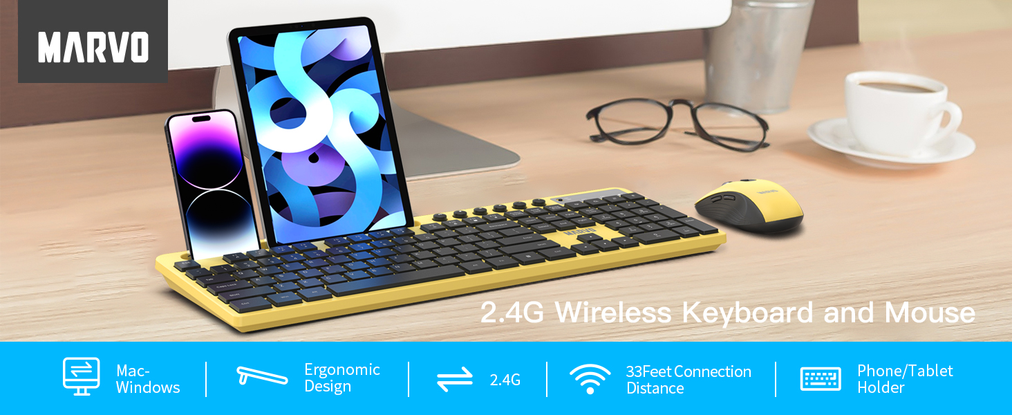 wireless keyboard and mouse