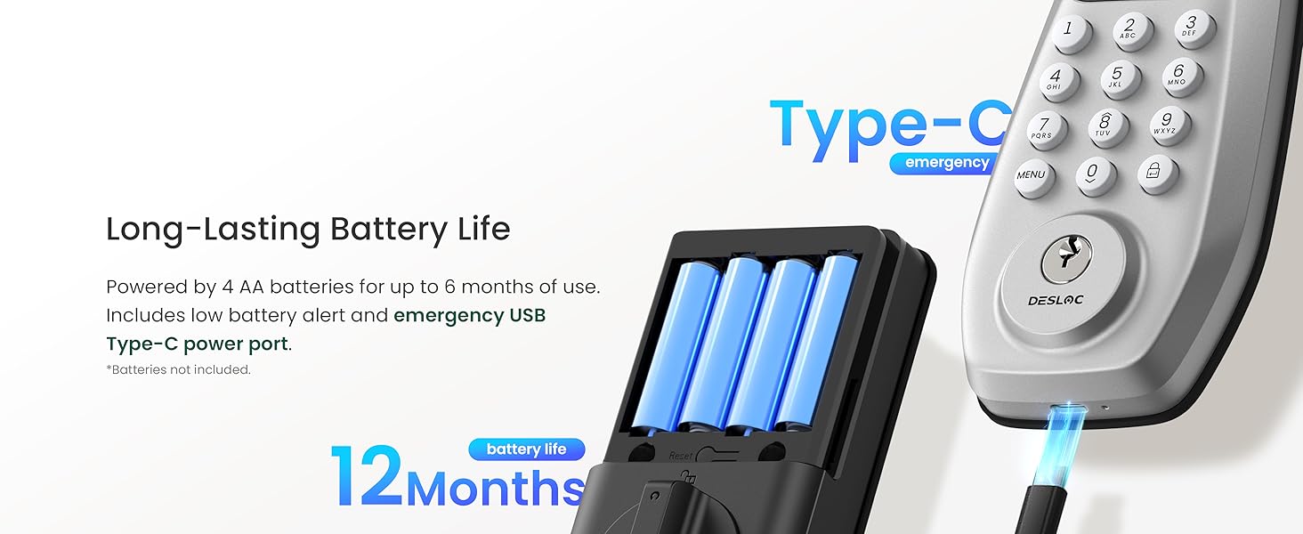 12-Month Battery Life