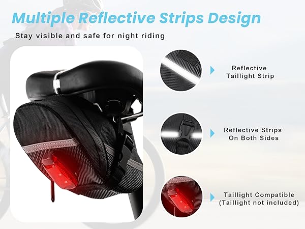 Bicycle Saddle Bag Under Seat Bicycle Bag