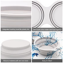compat dog bowls