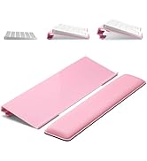 Laborio Computer Keyboard Stand for Desktop, 2-Level Height Adjustment Keyboard Wrist Rest, Non-S...