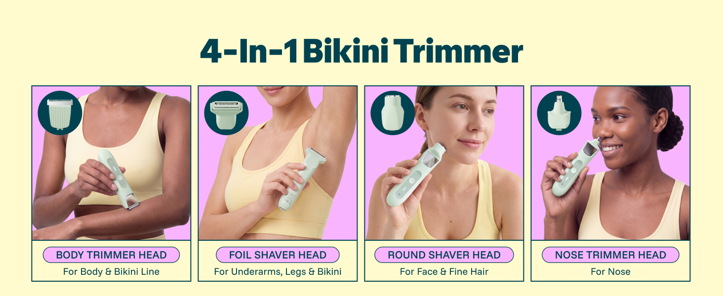 4-In-1Bikini Trimmer
