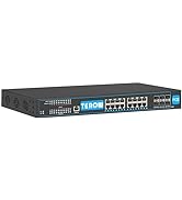 TEROW 22 Port PoE Multi-Gigabit L3 Managed Switch| 16 x 2.5G Ethernet Ports, 6 x 10G SFP+ Ports| ...