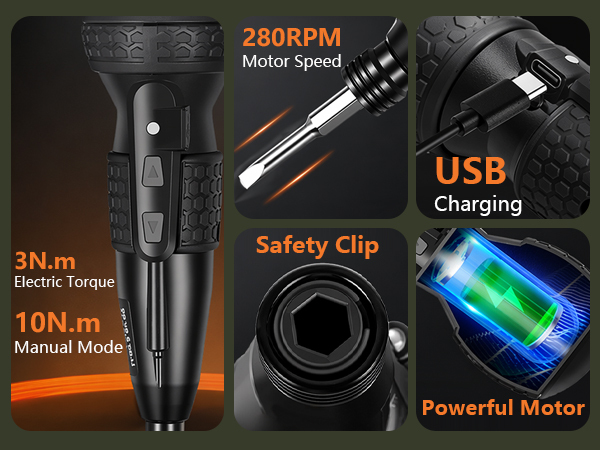 3N.m Electric Torque 10N.m Manual Mode