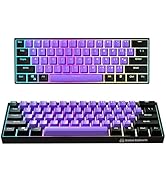 KRAKEN KEYBOARDS Black Lotus Edition Kraken Pro 60 | Black & Purple 60% HOT SWAPPABLE Mechanical ...