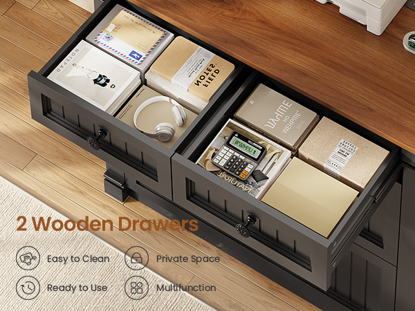 2 drawers file cabinet