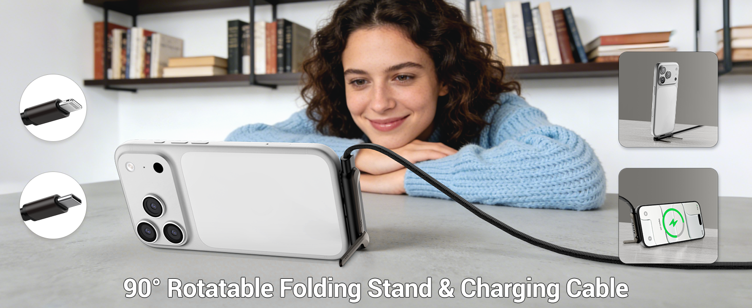 Invisible Holder Charger Cable