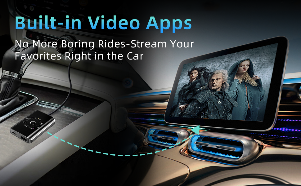 Netflix Tiktok Car Video Box