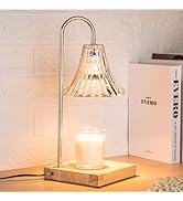 Marycele Candle Warmer Lamp with Timer, Candle Wax Warmer Flower Lamp Dimmable, Birthday Day Gift...