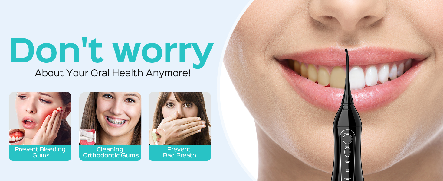 Water Dental flosser pick