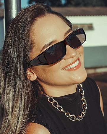 Fit Over Glasses Polarized Sunglasses for Men Women