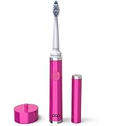 Pop Sonic Ultimate Pro Toothbrush (Pink) | Rechargeable Battery w/Up to 40,000 Brush Strokes/Minu...