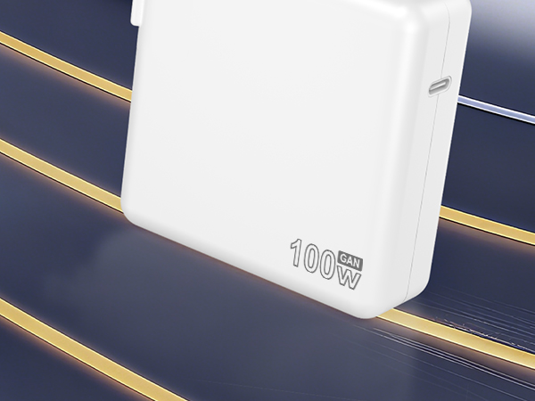 100W Charger for MacBook Pro 14 16 inch MacBook Air 13 15 inch M4 M3 M2 M1, 100W GaN Power Adapter
