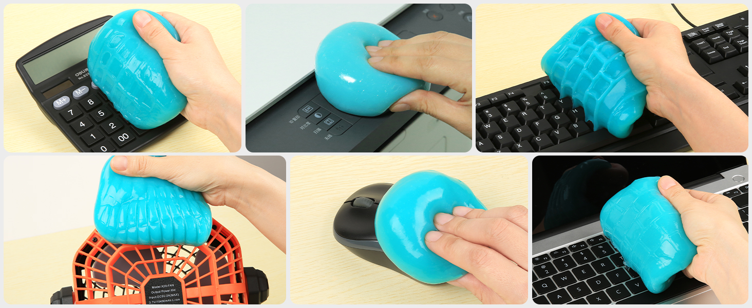 Car Cleaning Gel Blue