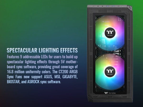 CT200 ARGB Sync PC Cooling Fan (Single Fan Pack)