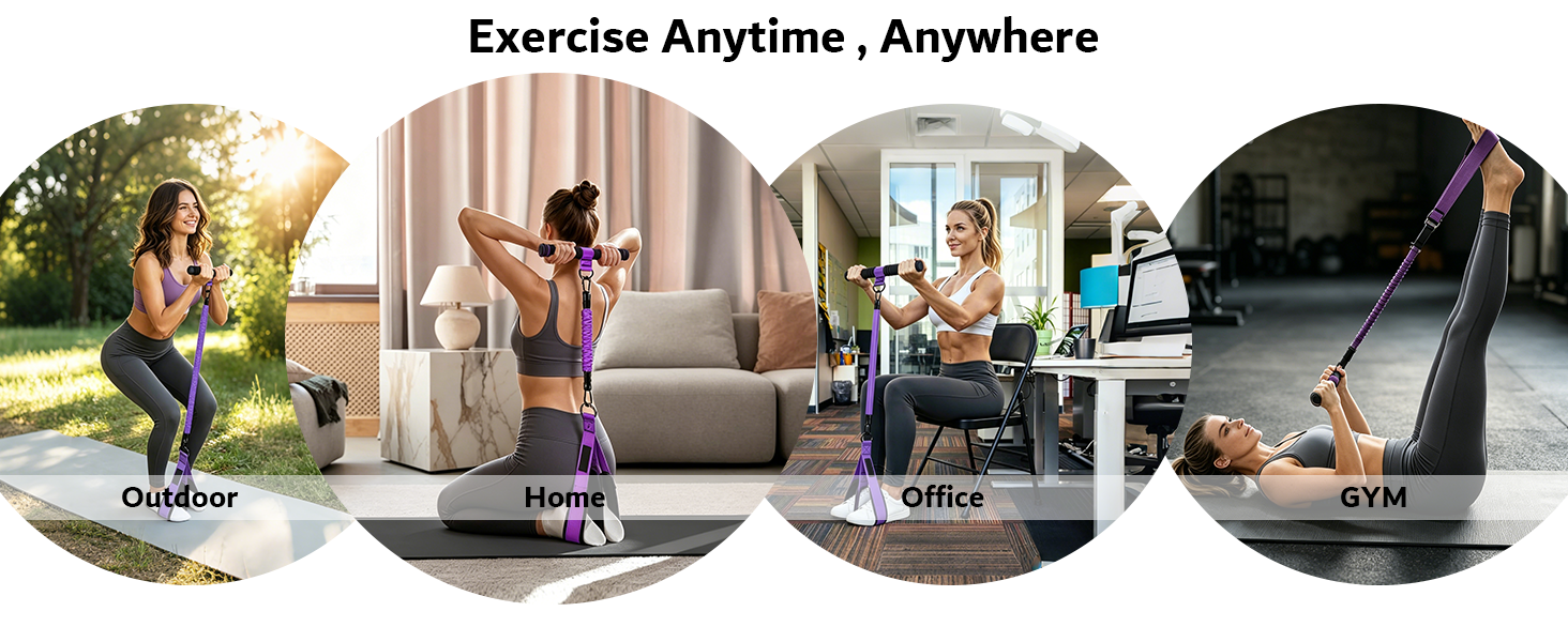 Pedal Resistance Band with Handle
