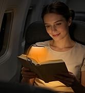 Ideal as a travel clip-on reading light for planes, trains, and hotel rooms