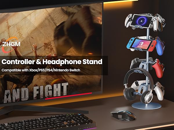 controller stand for desk