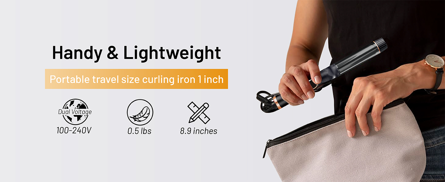 Handy lightweight 0.5LBS 8.9 INCHES