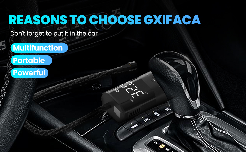 portable tire inflator for car, car tire inflator, car air compressor,