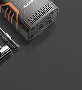 Tire Inflator Portable Air Compressor - Smart APP Control Bike Pump, All-in-One Storage Air Pump ...