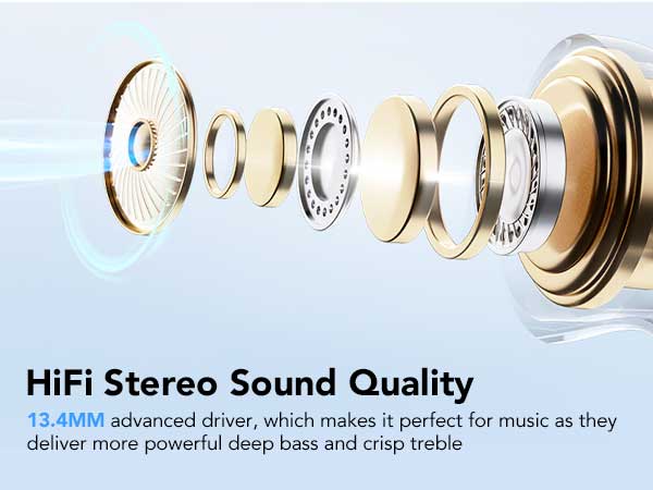 Wireless Earbuds, New Bluetooth 5.4 Headphones