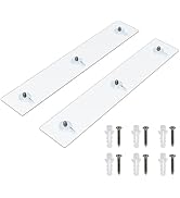 Bakzon 2 Pack Shower Caddy Adhesive for Replacement, No Drilling Strong Transparent Adhesive for ...