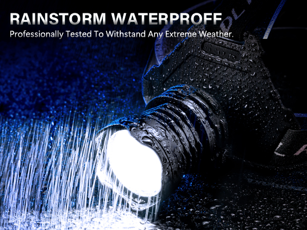waterproof headlamp