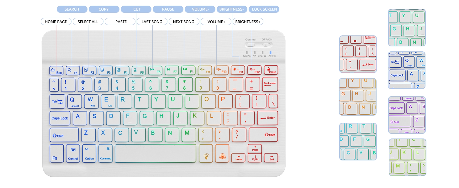 fire hd 10 plus tablet case with keyboard