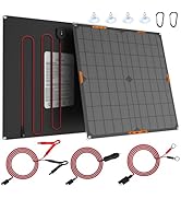 OYMSAE 20W 12V Solar Panel Car Battery Charger Portable Waterproof Power Trickle Battery Charger ...