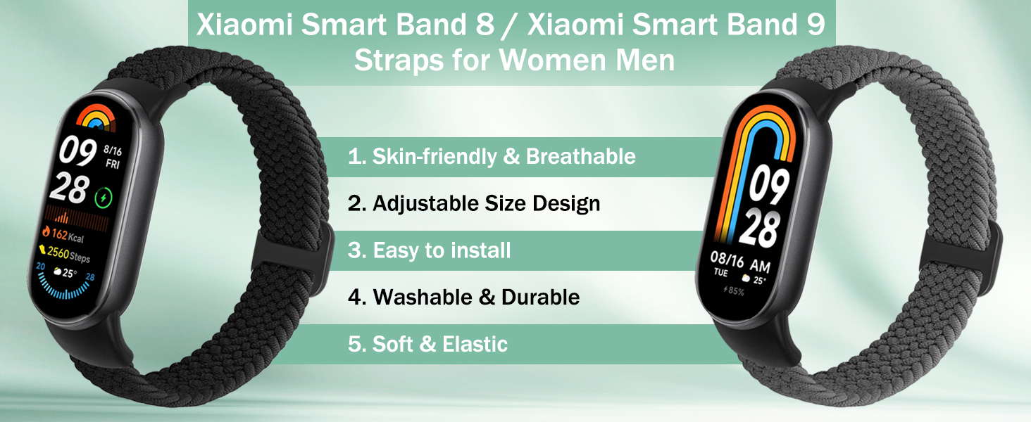 Xiaomi Smart Band 9 Straps/Xiaomi Smart Band 8 Straps