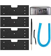 7 Pcs Dryer Vent Cleaner Kit for GE Washer Dryer Combo with Dryer Vent Brush and Dryer Vent Vacuu...