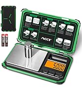 ACCT Precision Pocket Scale, 200gx0.01g Jewelry Gram Scale, Digital Food Scale with LCD Display, ...