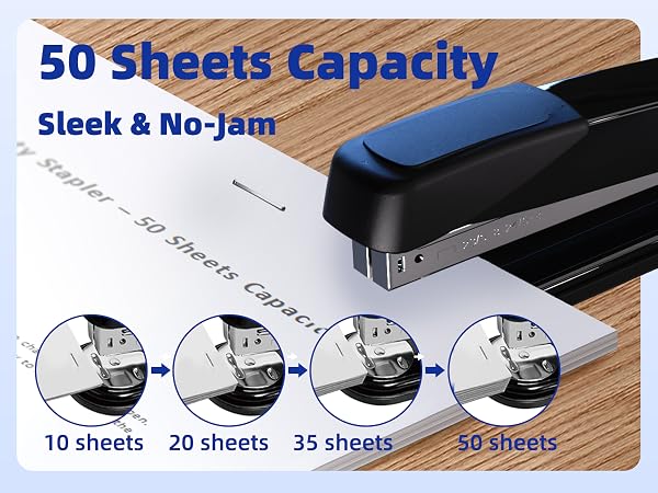 Metal Stapler Heavy Duty - 50 Sheet Capacity