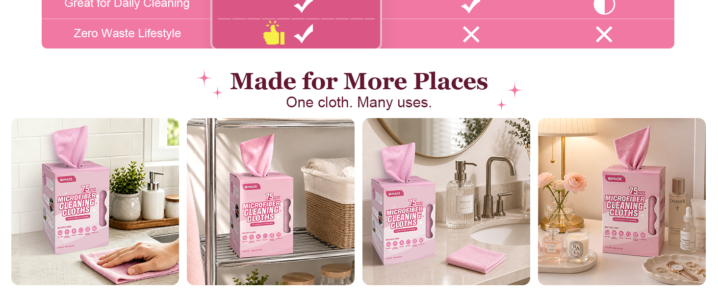 microfiber cleaning cloths
