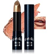 Easilydays Shimmer Diamond Lipstick for Halloween Makeup, Matte Goth &amp; Bold Lipstick for Girls &amp; ...