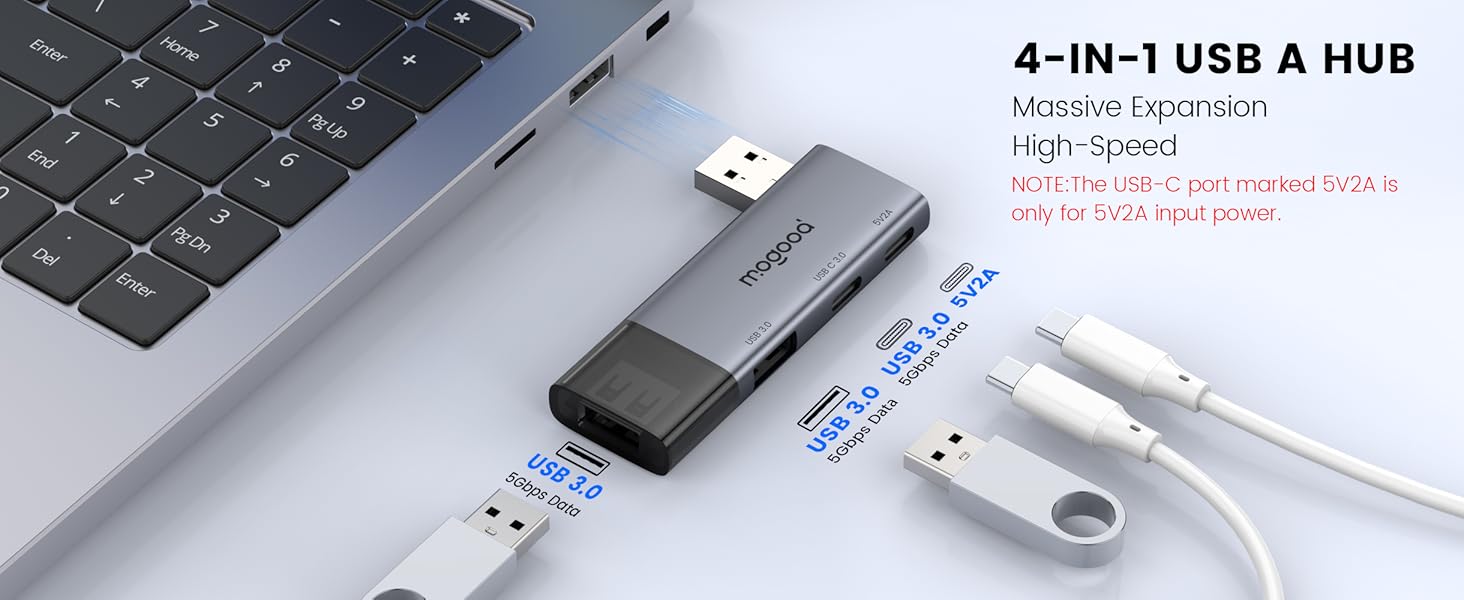 usb multiple port adapter
