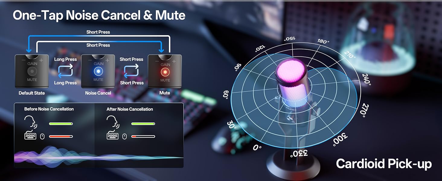 Noise Cancel and Controls