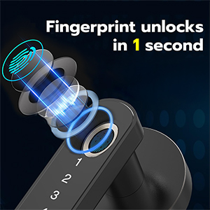 quickly unlock within 1 second
