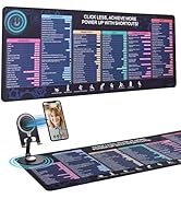 MagSafe Charger Mouse Pad with Phone Older, Wireless Charging Desk Mat,Gaming Mousepad Home Offic...