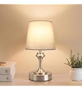NIORSUN Portables Cordless Table Lamp, 10.2" Battery Operated Lamp, Bedside Table Lamp with Warm ...