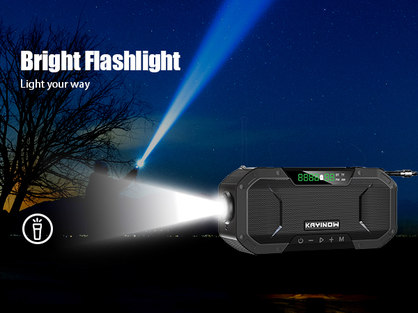 emergency weather radio solar powered radio with hand crank emergency crank radio