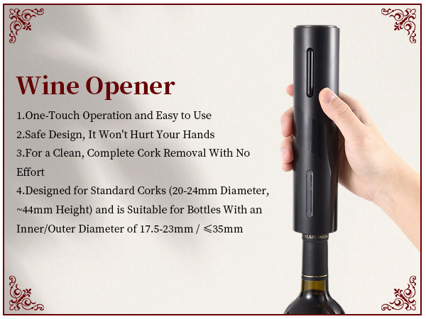 Wine bottle opener