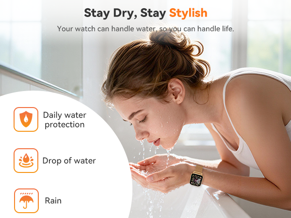 IP68 waterproof smart watch