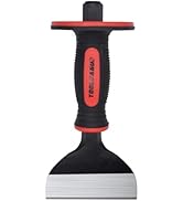TOOLEAGUE Heavy Duty Masonry Chisel,8 inches Brick Chisel with Hand Protection(1Pc)